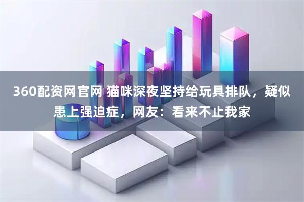 360配资网官网 猫咪深夜坚持给玩具排队，疑似患上强迫症，网友：看来不止我家