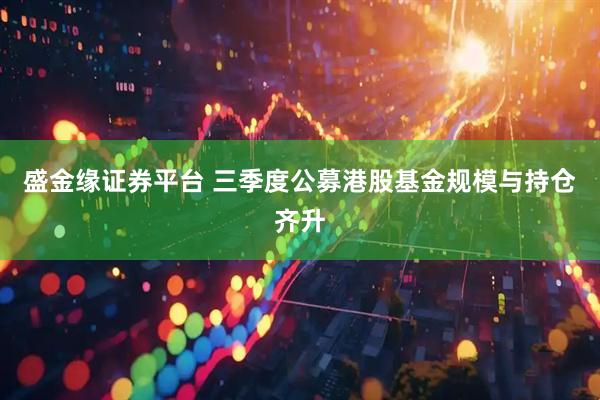 盛金缘证券平台 三季度公募港股基金规模与持仓齐升