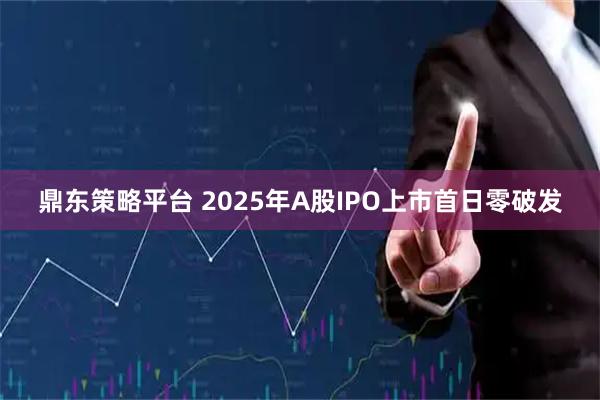 鼎东策略平台 2025年A股IPO上市首日零破发